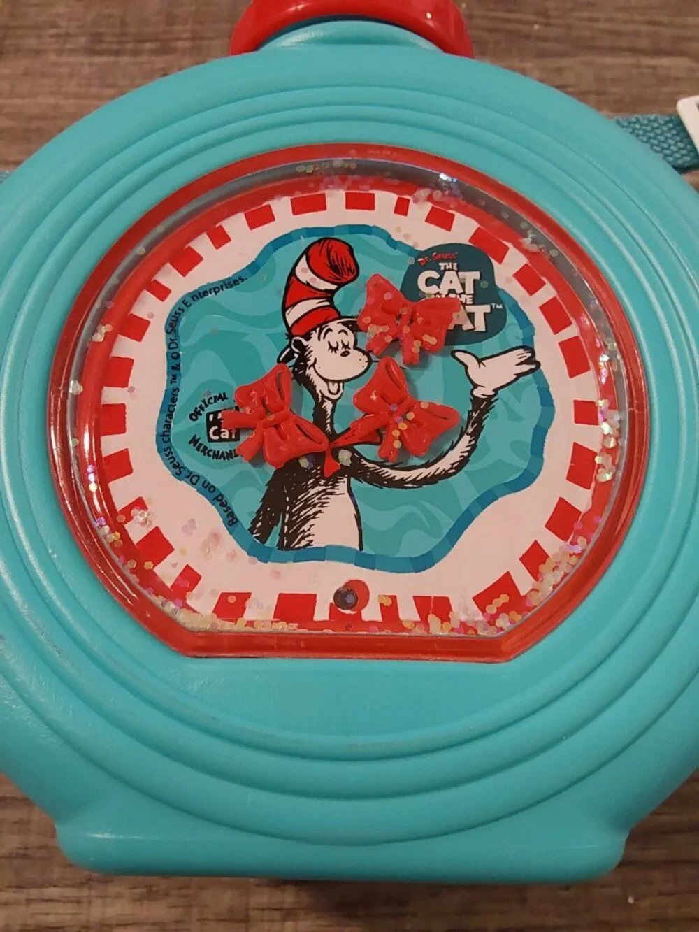 VINTAGE DR. SEUSS DRINKING CANTEEN, NEVER USED, 1990'S VERY RARE